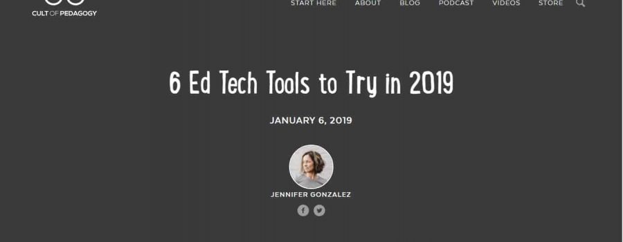 ClassroomQ Featured in 6 Ed Tech Tools to Try in 2019